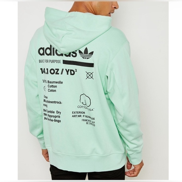 adidas Other - Teal Adidas Built for Purpose Hoodie M